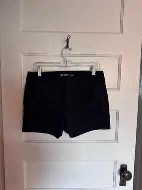 Old Navy Black Pixie Cotton Shorts Size 6
